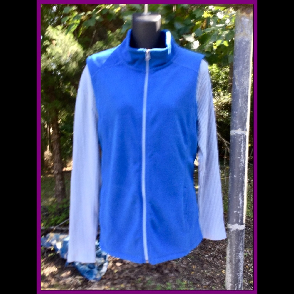 Blue Vest & Top, sz XL